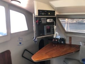 navigation station, FP 42 Venezia, catamaran for sale