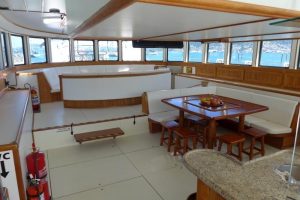 salon, Custom, power catamaran for sale