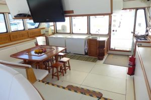 salon, Custom, power catamaran for sale