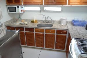 interior, Custom, power catamaran for sale