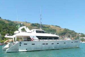 exterior, Custom, power catamaran for sale