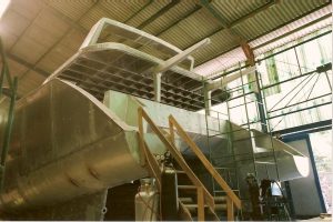 boatyard, Custom, power catamaran for sale
