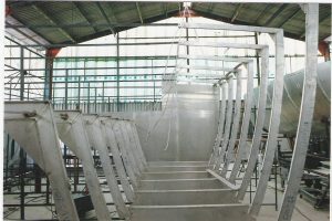 boatyard, Custom, power catamaran for sale