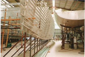 boatyard, Custom, power catamaran for sale