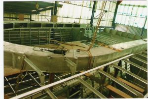 boatyard, Custom, power catamaran for sale