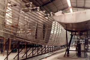 boatyard, Custom, power catamaran for sale