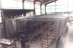 boatyard, Custom, power catamaran for sale