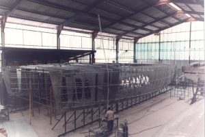boatyard, Custom, power catamaran for sale