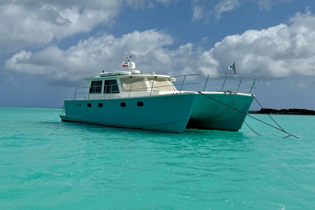 Maine Cat P-47, power catamaran for sale