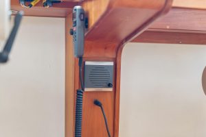interior, Maine Cat P-47, power catamaran for sale