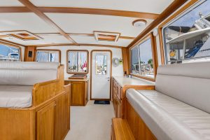 salon, Maine Cat P-47, power catamaran for sale