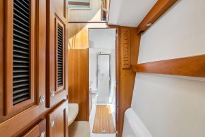 interior, Maine Cat P-47, power catamaran for sale