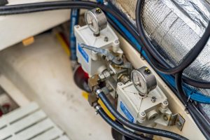 electrical, Maine Cat P-47, power catamaran for sale