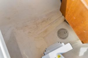interior, Maine Cat P-47, power catamaran for sale