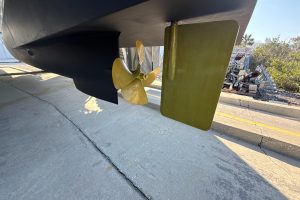 boatyard, Maine Cat P-47, power catamaran for sale