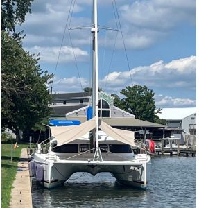 exterior, FP 41 Lipari, catamaran for sale