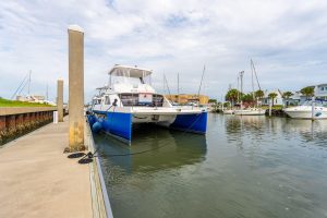 exterior, Leopard 43 PowerCat, power catamaran for sale