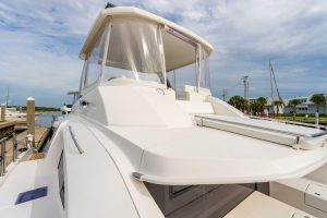 deck, Leopard 43 PowerCat, power catamaran for sale