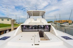 deck, Leopard 43 PowerCat, power catamaran for sale