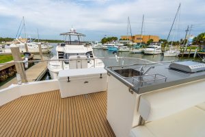 exterior, Leopard 43 PowerCat, power catamaran for sale
