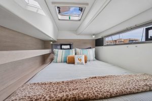 bed, Leopard 43 PowerCat, power catamaran for sale