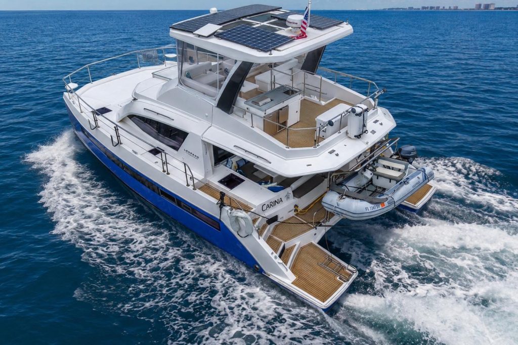 Leopard 43 Powercat, power catamaran for sale
