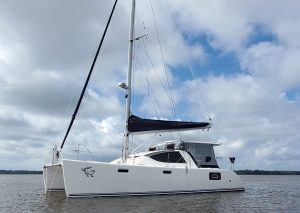 exterior, Admiral 40, catamaran for sale