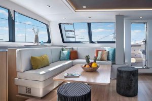 salon, Privilege 580 Signature, catamaran for sale