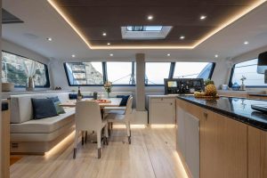 salon, Privilege 580 Signature, catamaran for sale
