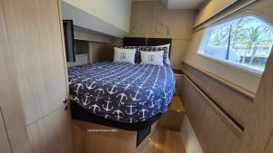 bed, Aquila 44, power catamaran for sale