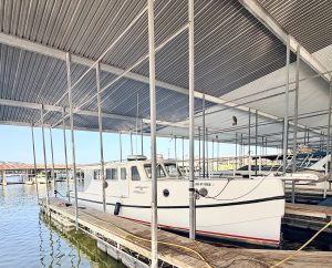 boatyard, Great Harbour TT35, trawler for sale