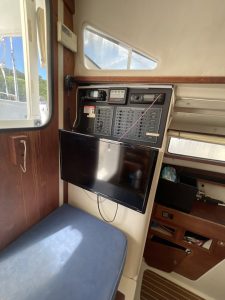navigation station, Gemini 105, catamaran for sale