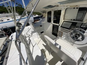 cockpit, Gemini 105, catamaran for sale