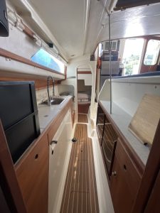 salon, Gemini 105, catamaran for sale