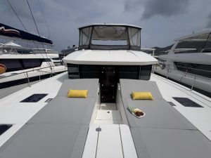deck, Leopard 53 PowerCat, power catamaran for sale