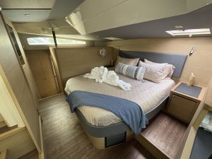 bed, Aquila 44, power catamaran for sale