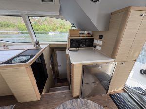 navigation station, Aquila 44, power catamaran for sale