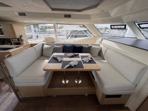 salon, Aquila 44, power catamaran for sale