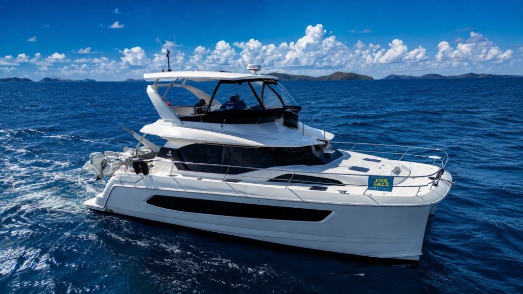 Aquila 44, power catamaran for sale
