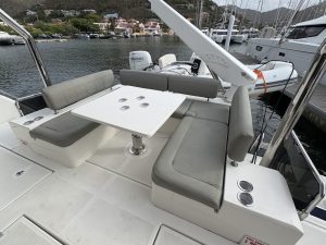 cockpit, Aquila 44, power catamaran for sale