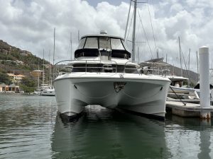 exterior, Aquila 44, power catamaran for sale