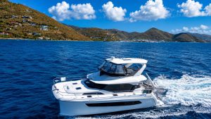 exterior, Aquila 44, power catamaran for sale