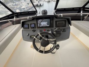helm, Aquila 44, power catamaran for sale