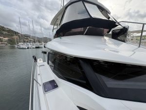 exterior, Aquila 44, power catamaran for sale