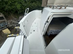 deck, Mainship 430 Trawler, trawler for sale