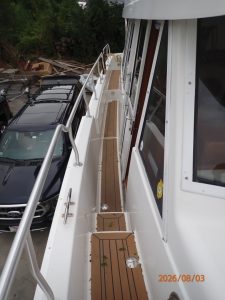 deck, Mainship 430 Trawler, trawler for sale