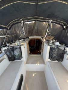 cockpit, Island Packet 35, sailboat for sale