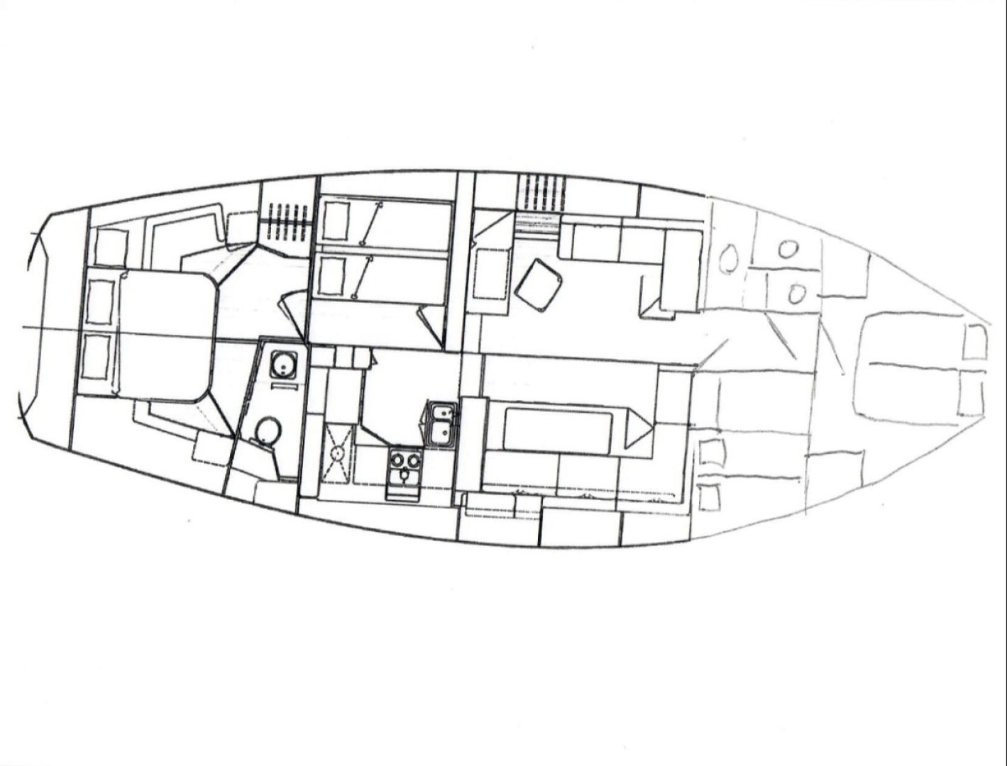 diagram, Custom, sailboat for sale