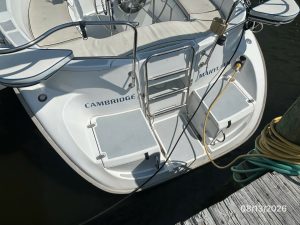 exterior, Hunter, sailboat for sale