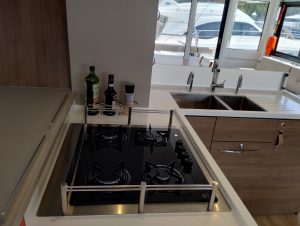 interior, Bali 4.8, catamaran for sale